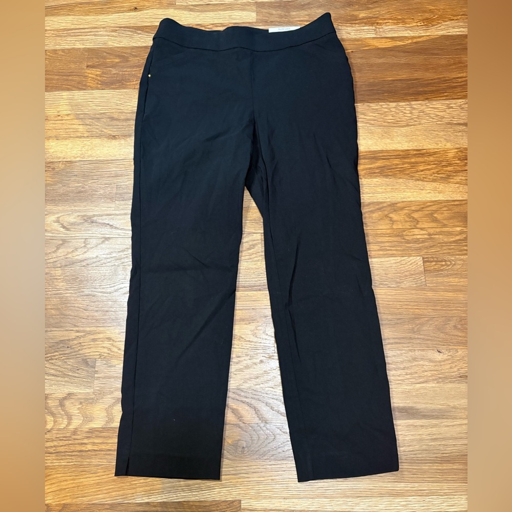 LIZ CLAIBORNE career black pull on dress pants